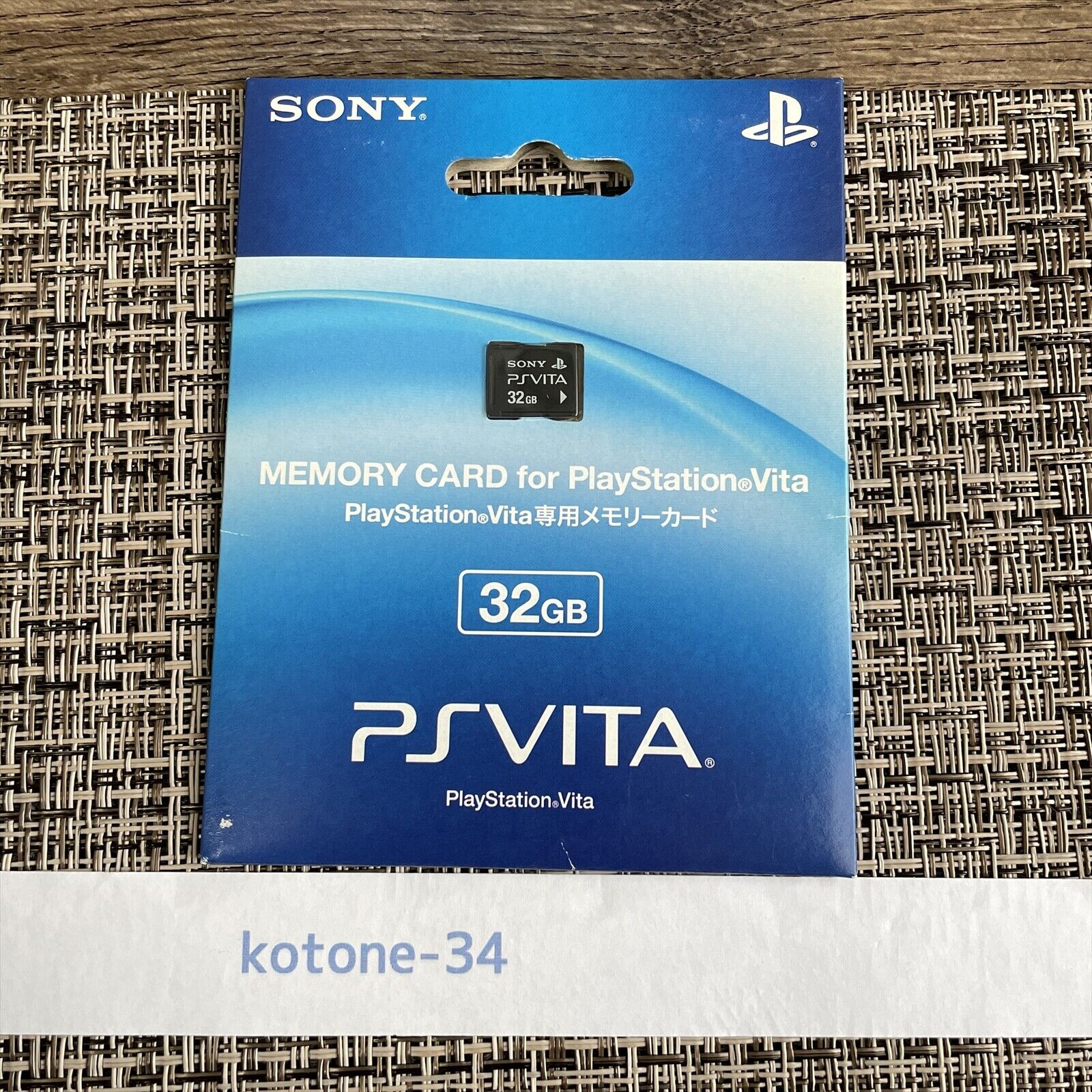 PS Vita Memory Card 32GB Official New Sealed for Sony Playstation