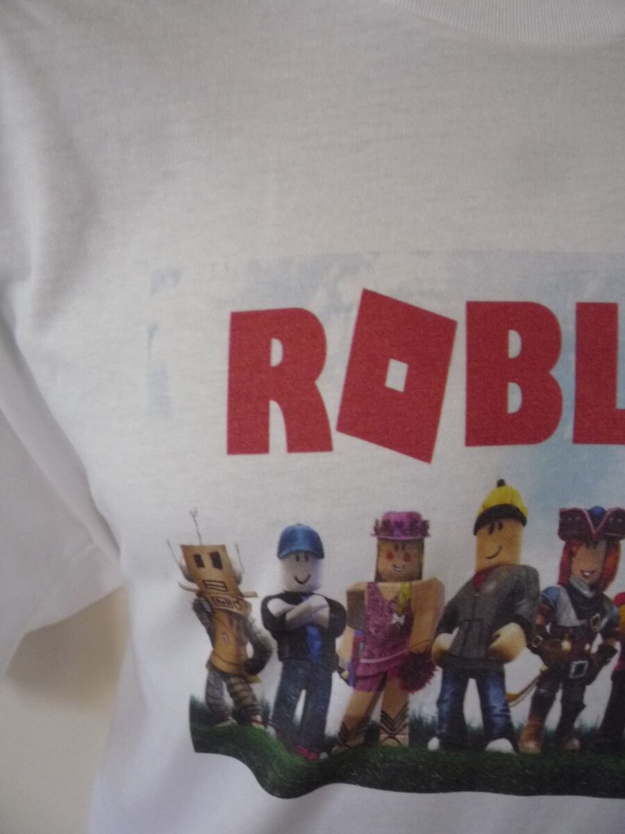 ROBLOX CHARACTER DESIGN T-SHIRT GAMING GAMER XBOX BOYS GIRLS ADULT