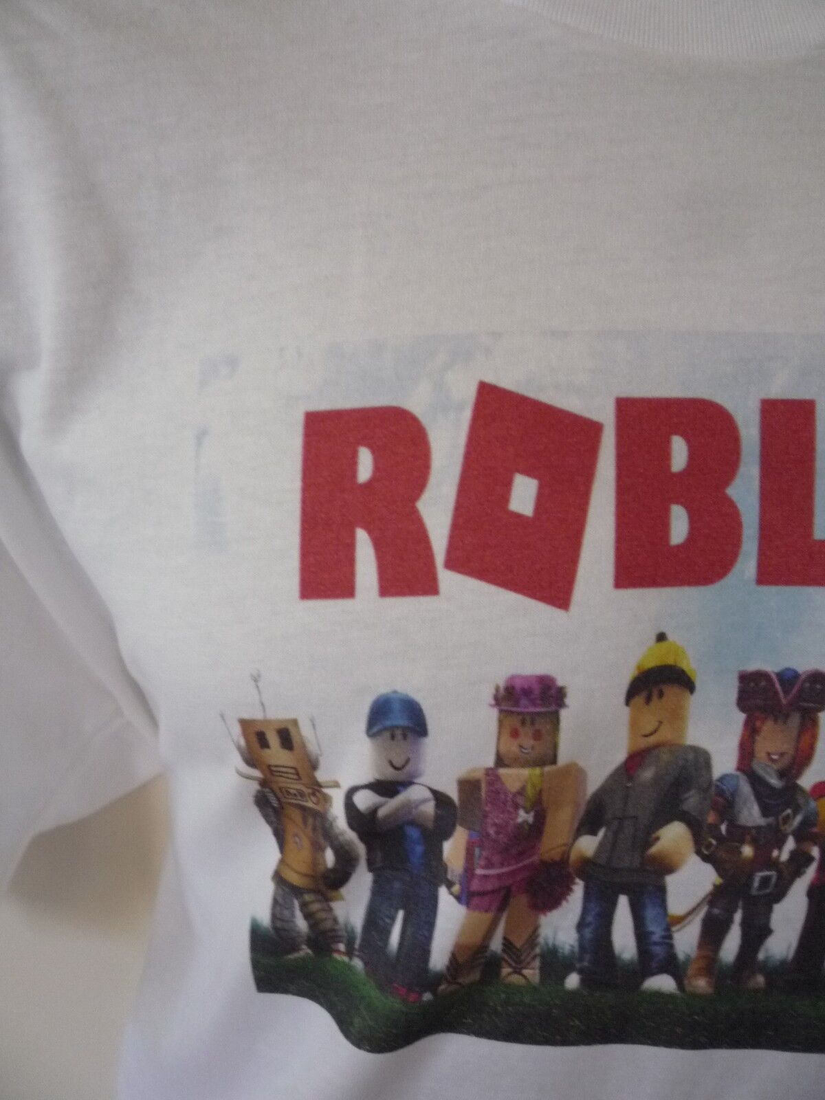 ROBLOX LOGO DESIGN T-SHIRT GAMING GAMER XBOX BOYS GIRLS ADULT XMAS BIRTHDAY