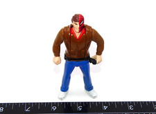 1995 Spiderman Animated Series Flipping Figure Mcdonalds Happy Toy