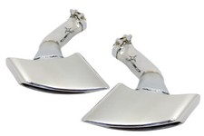 Auspuffspitzen für BMW X6 E71 2008–2014 Auspuffschalldämpfer V8 Design