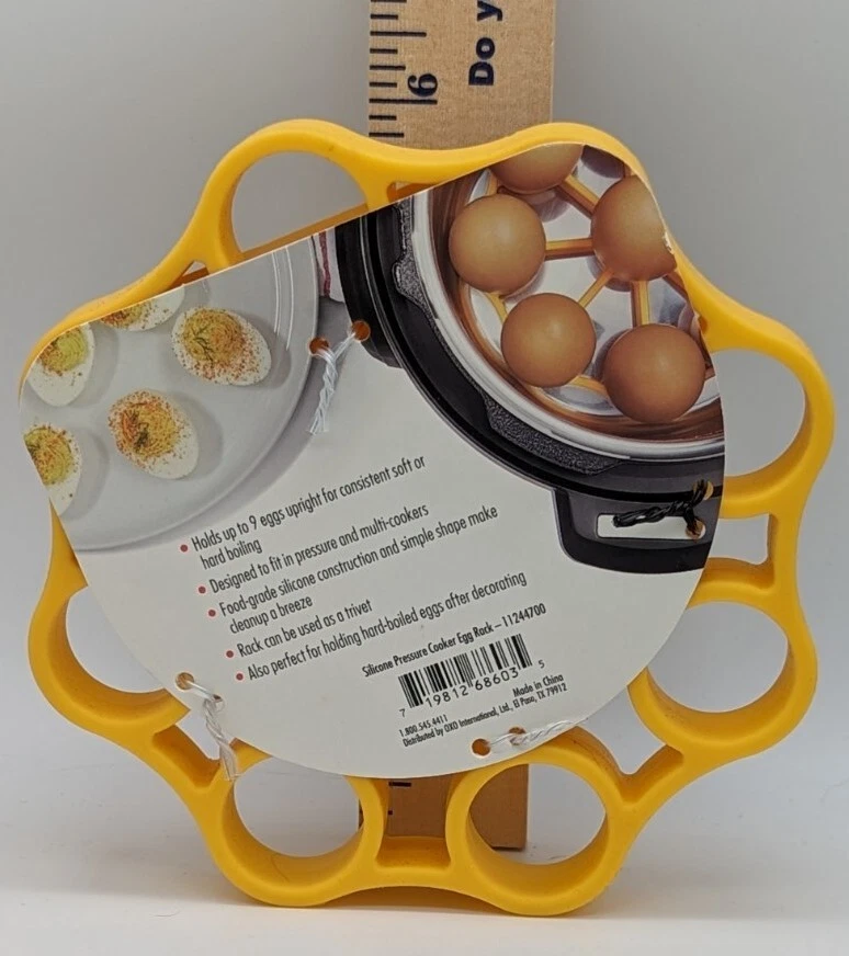 New OXO Good Grips Silicone Pressure Cooker Egg Rack Ninja Foodi Instapot Trivet