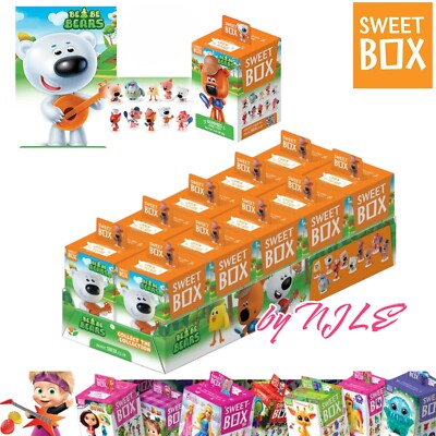 BE-BE-BEARS - *SWEETBOX* MARMALADE W/TOY 10g/each, from Europe, 10 Pack