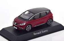RENAULT SCENIC IV 2016 DARK RED BLACK ROOF NOREV 517734 1:43 DIE CAST METAL