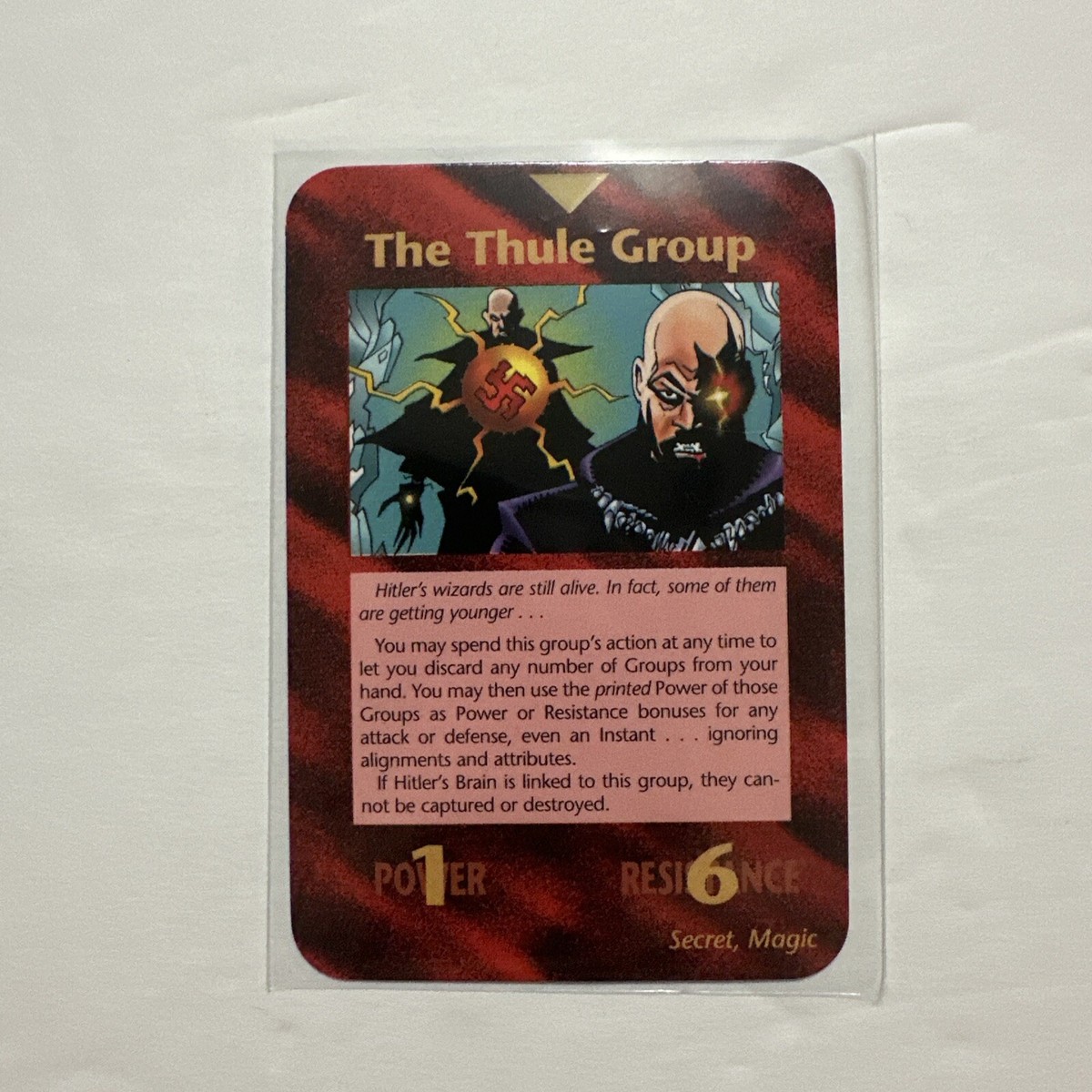 The Thule Group Card Illuminati New World Order Assassins Game 114