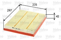 Valeo 585013 Luftfilter FüR Holden, Hsv, Opel, Vauxhall