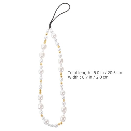 2 Pcs Handy Kette Telefon Charms Ästhetisch Telefon-Charm-Perlen - Zdjęcie 11 z 12