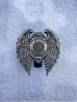 St. Michael Archangel visor clip