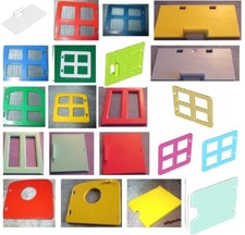 Lego Duplo Fenster Klappe für Puppen Familien Baum Haus Wand Tür Gatter Scheune