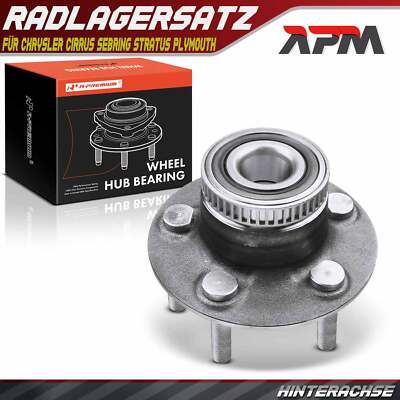 2x Moyeu De Roue Arrière Pour Chrysler/Dodge Stratus Sebring 1998-2006 Avec ABS