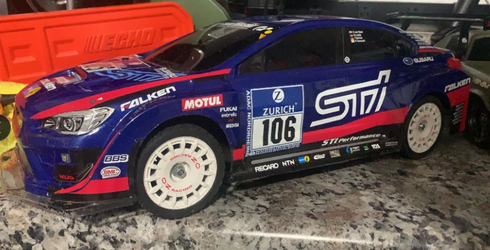 1:10 Rally Style Racing Tires - Plastic Wheel for Tamiya TT01 TT02 HPI KYOSHO WR - Image 4 of 4