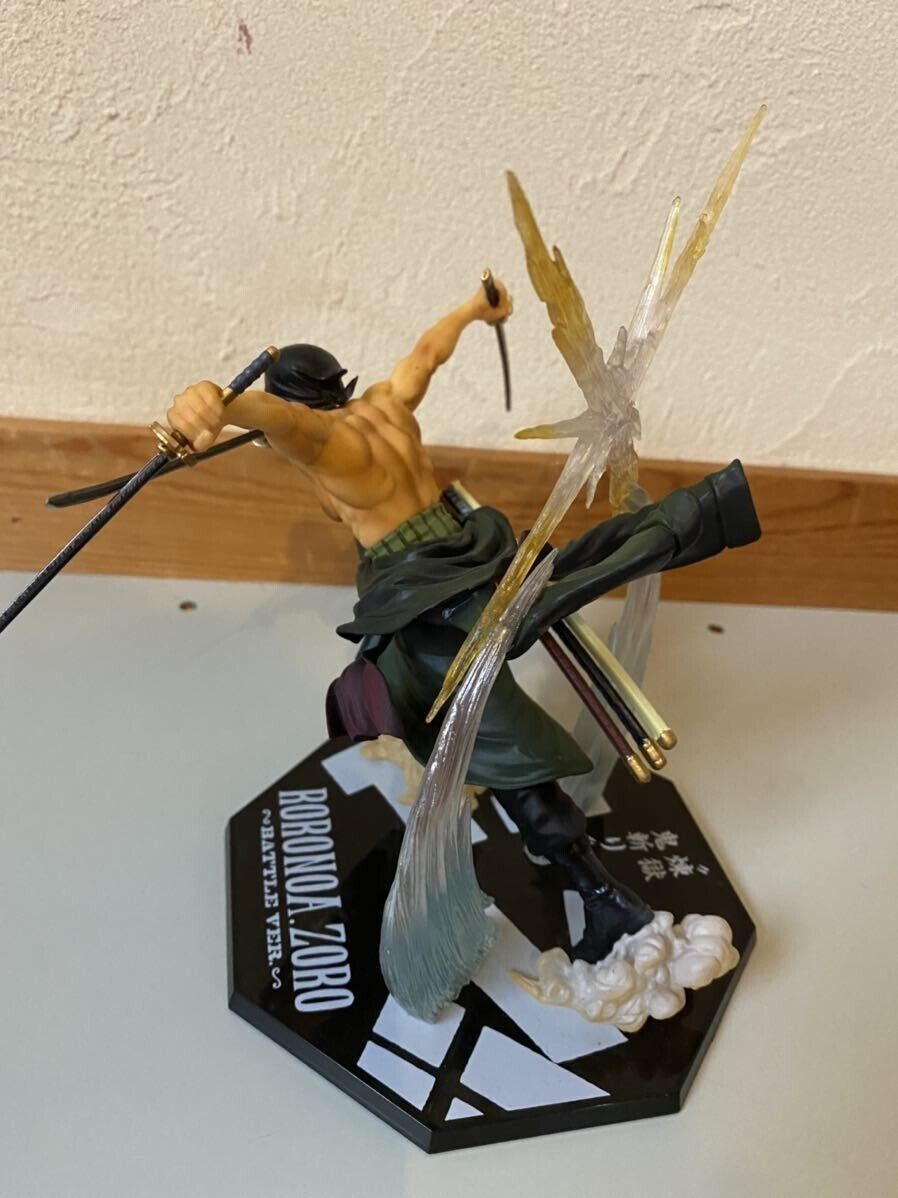 Neutron Jammer: New Release Photo Review: Figuarts ZERO - Roronoa Zoro (Rengoku  Onigiri - Battle ver.)