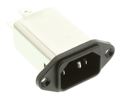 IEC Einlass Gefiltert 1A Filter Stromleitung - FN9222R-1-06