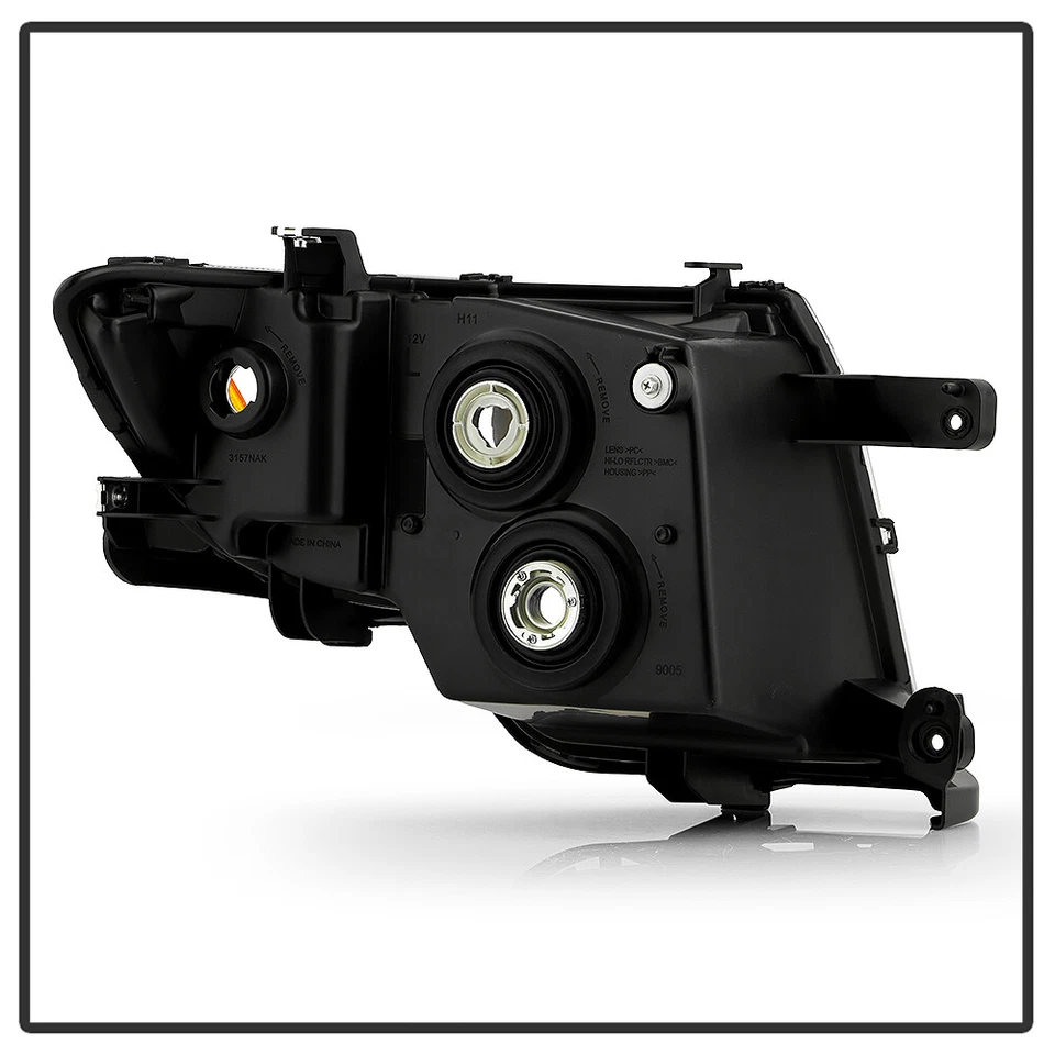 Juego de pares de faros negros izquierda+derecha para Ford Edge 2007 2008 2008 2010 Foto 4 de 4