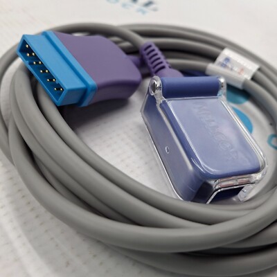 GE SpO2 Interface Cable for Corometrics Nellcor OxiMax 3m REF 2025350-001