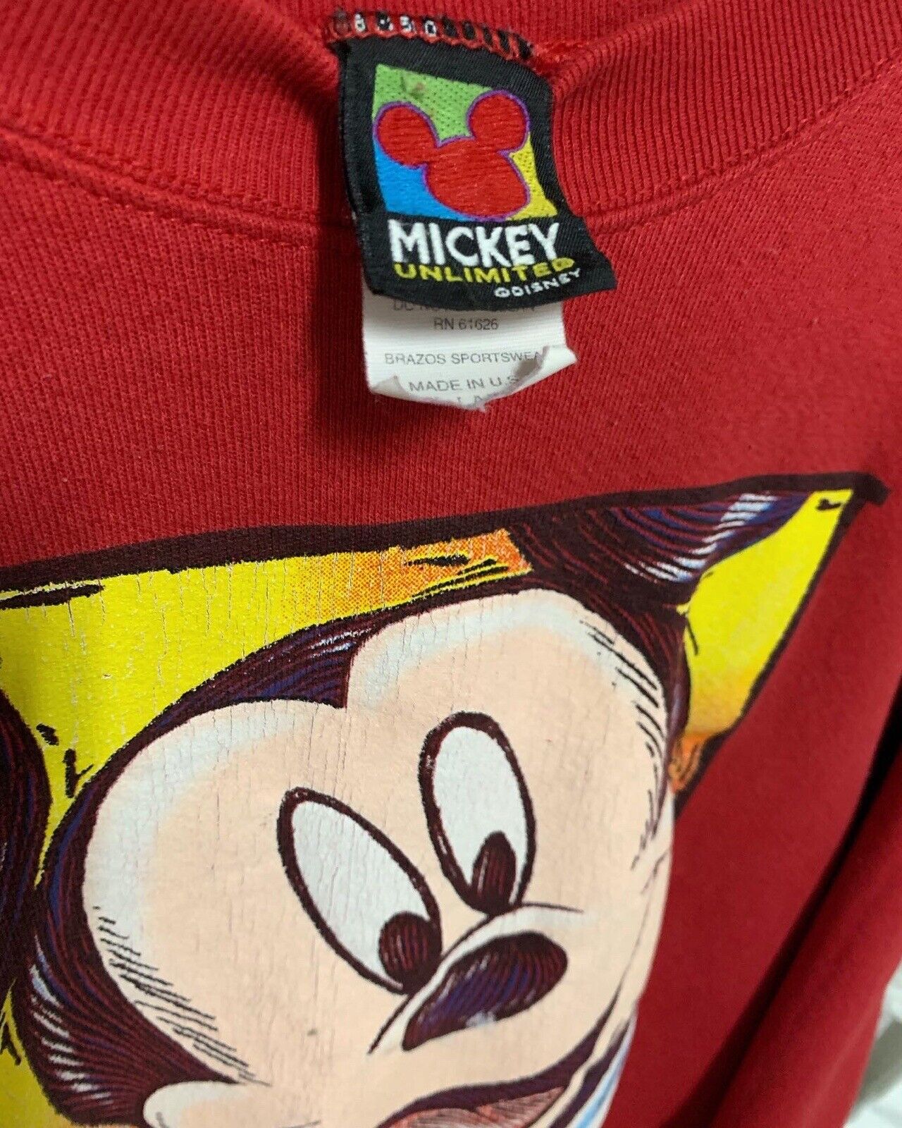 90s Mickey Mouse Vintage sweater - image 4