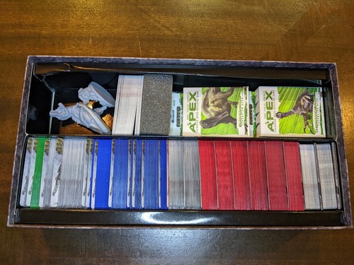 Apex: Theropod Deck-Building Game + 4 Expansions Sleeved Cards Kickstarter T-Rex - Picture 10 of 12