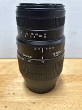 Sigma 70-300mm 4-5.6 Lens Minolta AF