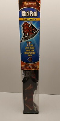 Disney Pirates of the Caribbean Black Pearl 3-D Nylon Kite 72'' X Kites  84100