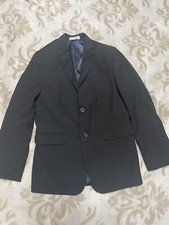 IZOD boys formal black jacket blazer size 12 regular