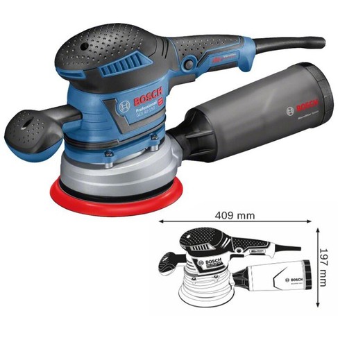 Lijadora redonda orbital con cable Bosch gex 40-150 sucesora de GEX 125-150 220V - Imagen 2 de 4