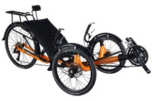 folding recumbent road bike
