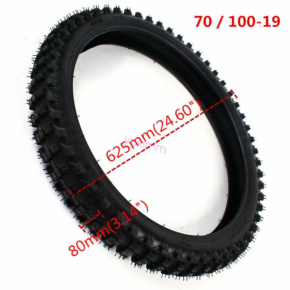 Front Rear Tire Tube Set For Dirt Pit Bike 70/100-19 90/100-16 For Honda CRF150F