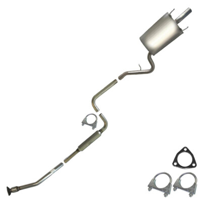 Front Pipe Resonator Muffler  compatible with  2001-2006 Sebring Stratus 2.7L