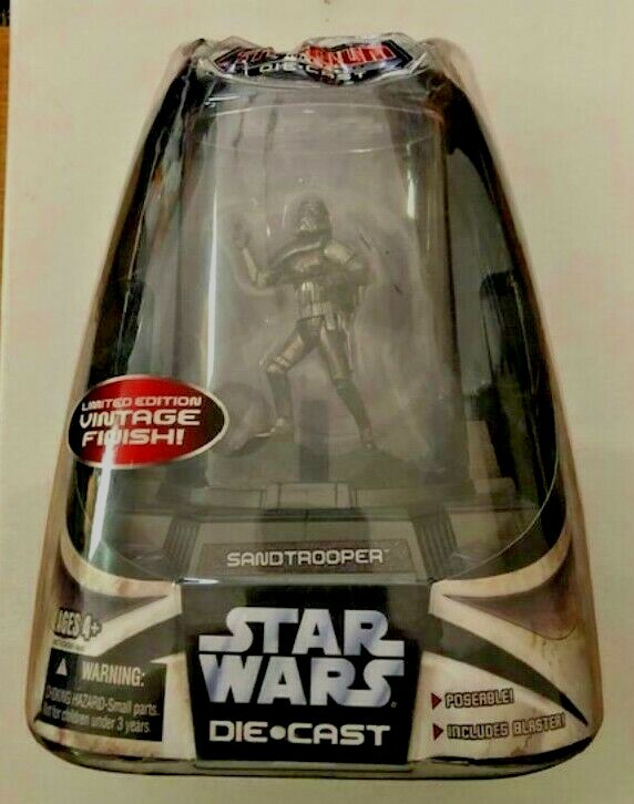 Star Wars Titanium Series Die-Cast Sandtrooper Vintage