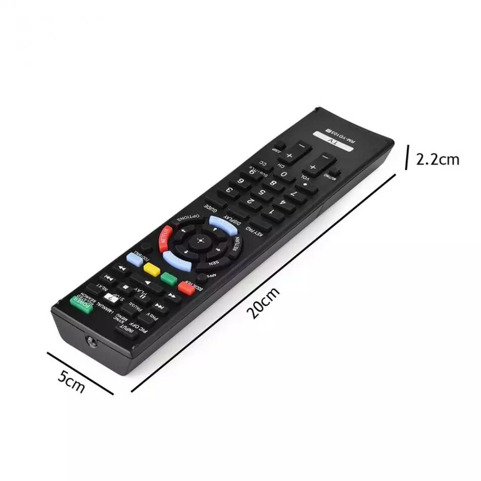 REMOTE RMYD103 FOR SONY BRAVIA TV MODELS KDL32W700B KDL40W580B