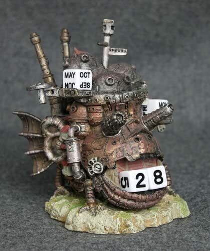 Howl's Moving Castle Figure Perpetual Calendar Studio Ghibli BENELIC JAPAN  | eBay