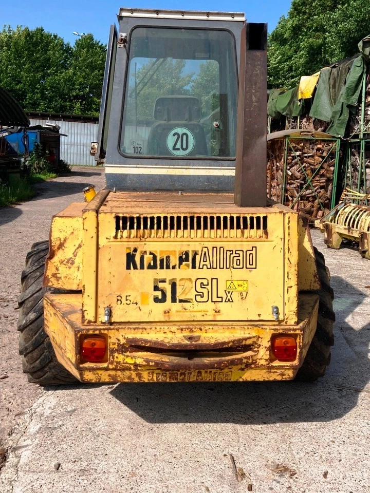 Radlader, Hoflader, Lader, Kramer 512 SL, Deutz Motor, kein Atlas, Weidemann - Bild 3 von 4