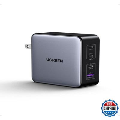 Ugreen Nexode X 160W Gan Usb C Laptop Charger 4-Port Pd 3.1 Foldable Charging