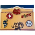 New Shiner Beer Hat Cap Lapel Pin Lot5 Spoetzl Brewery Man Cave Bar Premium Bock