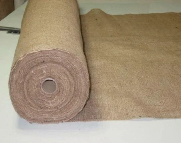 Heavy-Duty 40-Inch Wide Natural Jute Burlap Roll – 100 Yards of Rustic Fabric - Image 2 of 3