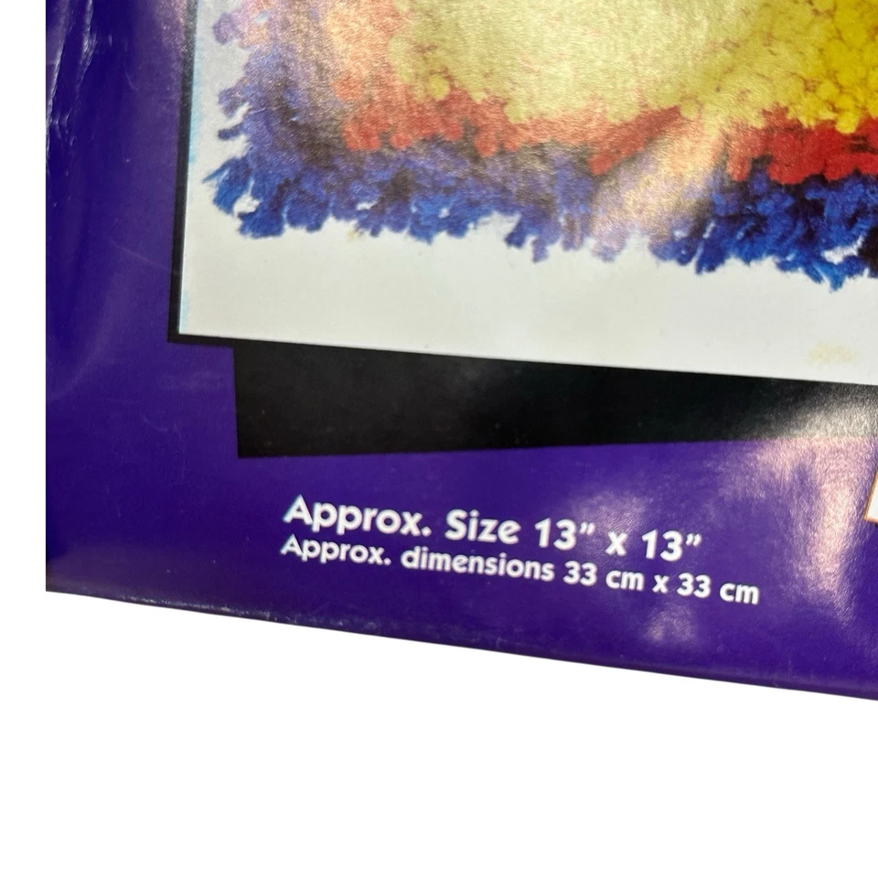 VTG 1995 Looney Tunes DAFFY DUCK Latch Hook Kit 13 x 13 NEW SEALED Caron LT0002 - Изображение 2 из 4