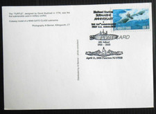 2000 Submarine Force Museum Centennial postmark-USS Holland pictorial cancel