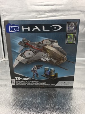 Mega Construx Halo Infinite UNSC Arctic Burn Wasp Brand New Factory Sealed Bloks