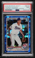 2020 Bowman Chrome Draft Sapphire Edition Thomas Saggese #BD-167 PSA 9 MINT 0ui8