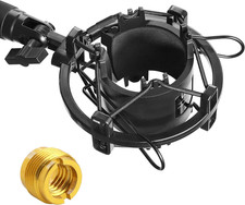Youshares At2020 Shock Mount Microphone Shock Mount Reduces Vibration Noise For