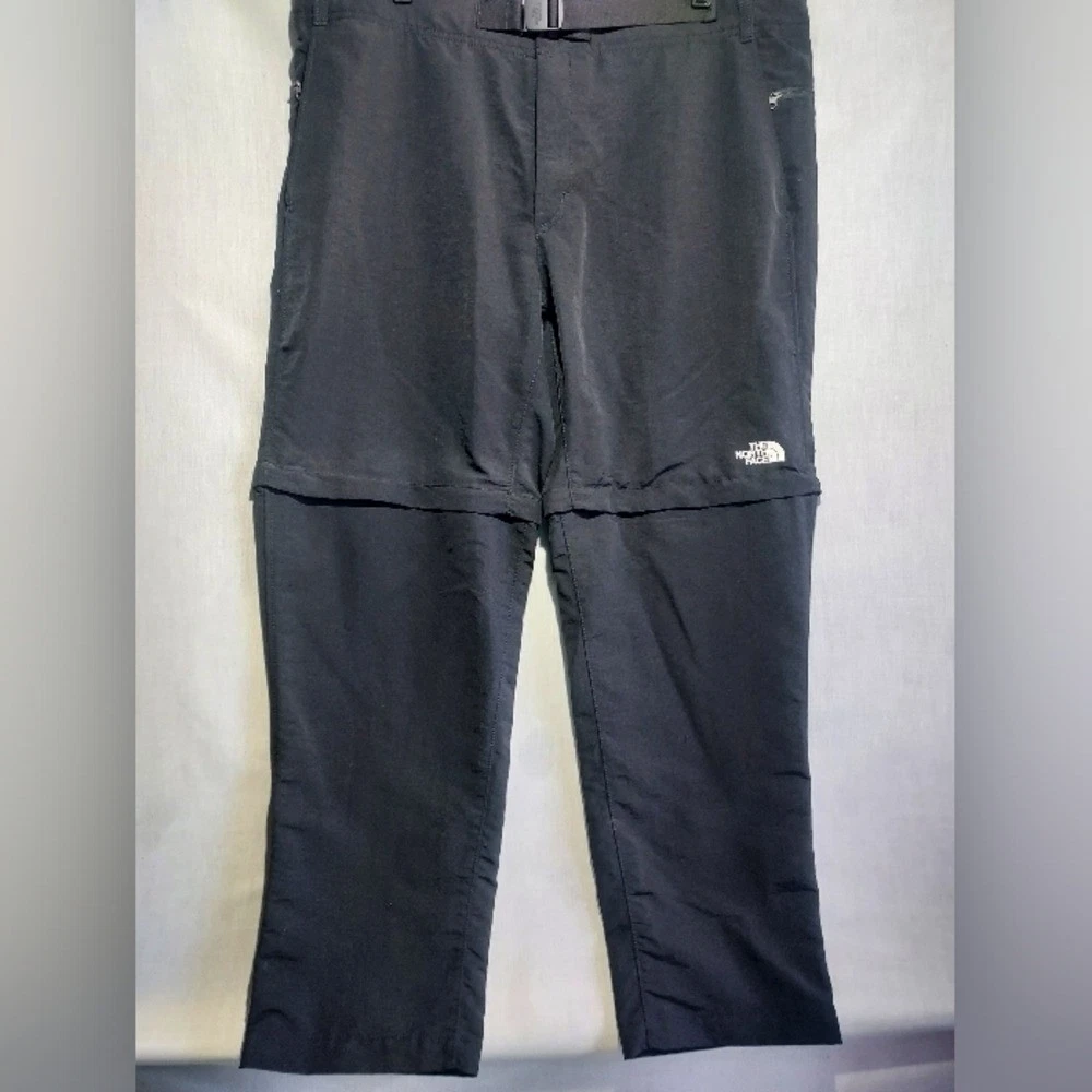 The North Face Lightweight Convertible Hiking Pants Mens 38 X 30 Black