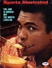 Muhammad Ali Autographed Signed Sports Illustrated Magazine 