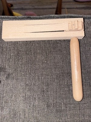Createur de bruit à cliquet en bois, outil musical, Instruments Orff