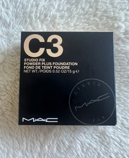 MAC Studio Fix Powder Plus Foundation Shade C3 Full Size 15g Original Formula