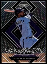 Teoscar Hernandez 2022 Panini Prizm #E-9 Blue Jays MLB READ FREE SHIPPING