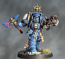 Space Marine Terminator Librarian, Pro-Painted Customize to any Chapter