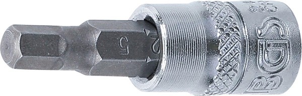 "Bit-Einsatz | Antrieb Innenvierkant 6,3 Mm (1/4\") | Innensechskant 5 Mm"-image