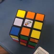 Rubik's 3x3x3 Cube/Twist Puzzle 3x3 Cube Multicolor Plastic