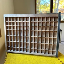 Vintage Letterpress Printers Tray #193