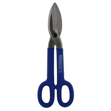 Midwest 12 Inch Blue Tinner Snip Forged Blades Metal Cutting Tool for Sheet M...